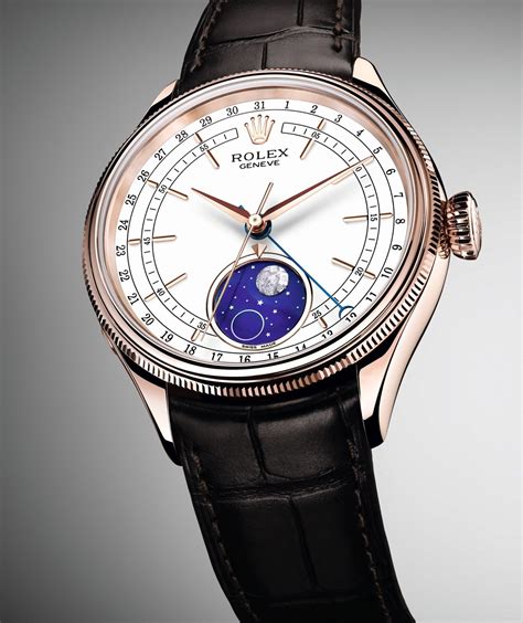 rolex moonphase women|Rolex cellini moonphase retail price.